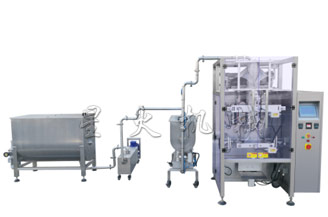 火鍋底料儲(chǔ)料打料自動(dòng)包裝系統(tǒng)